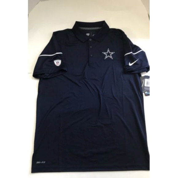 dallas cowboys dri fit polo
